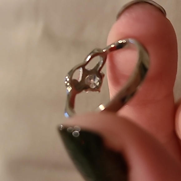 Cubic zirconia stainless steel ring - Picture 5 of 5